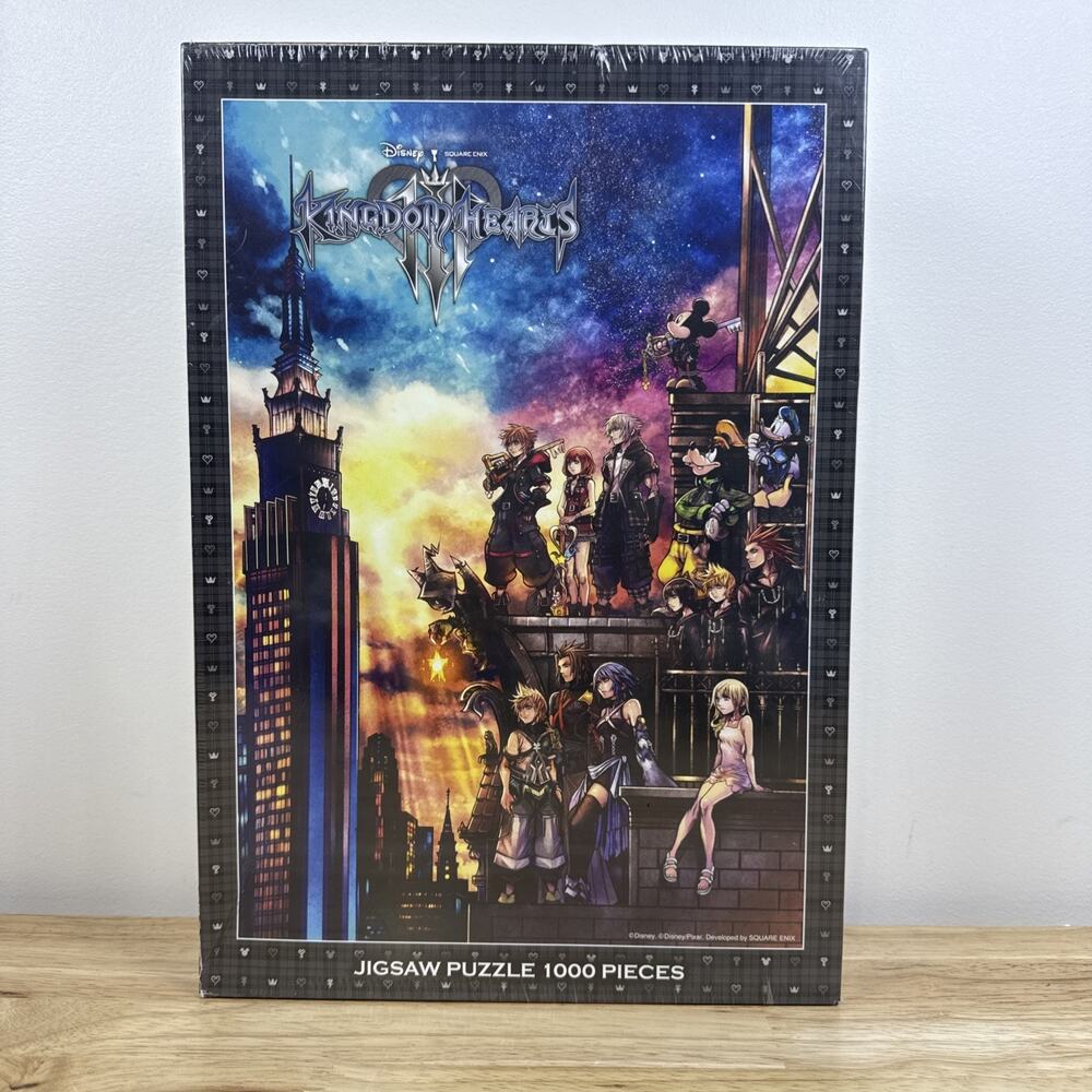 Kingdom Hearts 1000 Piece Jigsaw Puzzle Official Collectible Disney NEW SEALED